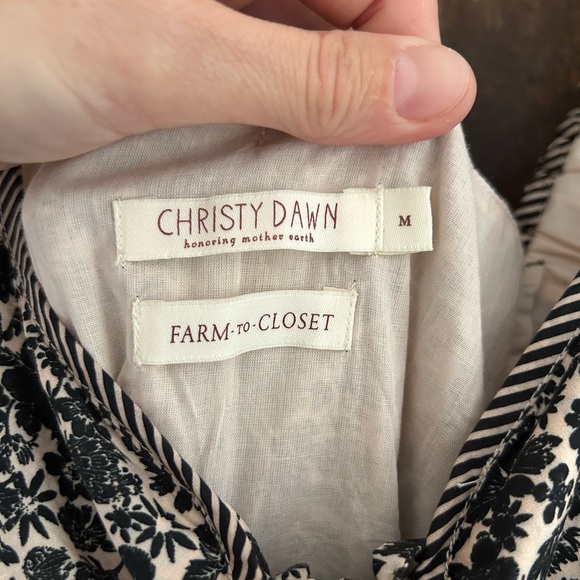 Christy Dawn Adele Dress in Daisy Black - Picture 6 of 10